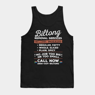 Biltong Removal Services South Africa Braai Tank Top